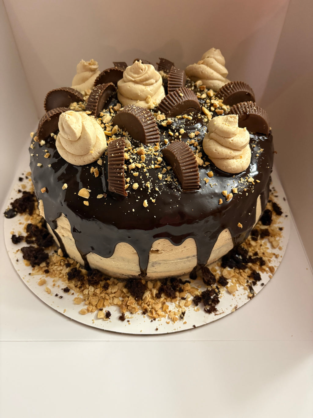 Chocolate Peanut Butter Cake